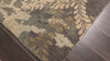 Beige Gray 8'1''x9'11'' Tibetan Transitional Hand Knotted Wool Oriental Area Rug