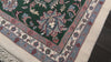 Cream 12x15 Kashan Traditional Botanical Plush Pile Hand Knotted Wool Oriental Area Rug