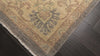 Taupe Gray 9'1''x12'2'' Peshawar Transitional Hand Knotted Wool Oriental Area Rug