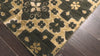 Tan Charcoal 8'2''x10'2'' Tibetan Transitional Hand Knotted Wool Oriental Area Rug