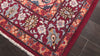 Peach Blush 9'7''x12'10'' Birjand Traditional Floral Vintage Vegetable Dyes Hand Knotted Wool Oriental Area Rug