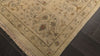 Beige Caramel 8'7''x11'6'' Agra Traditional Hand Knotted Wool Oriental Area Rug