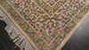 Ivory 6x9 Kerman Traditional Plush Pile Silky Sheen Super Soft Hand Knotted New Zealand Wool Oriental Area Rug