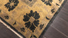Charcoal Gold 8x10 Oushak Traditional Art Deco Hand Knotted Wool Oriental Area Rug