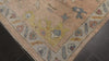 Blush Aqua 8'11''x11'10'' Traditional Arts & Crafts Superfine Oushak Hand Knotted Wool Oriental Area Rug