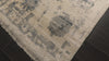 Taupe Ivory 8'10''x11'9'' Oushak Transitional Silky Sheen Hand Knotted Bamboo Silk Oriental Area Rug
