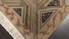 Charcoal 5'6''x8'4'' Tibetan Art Deco Hand Knotted New Zealand Wool Oriental Area Rug
