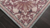 Ivory, Rust Multi Size William Morris Lotus Garden Traditional High-Twist Hand Hooked Wool Area Rug