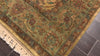 Gold 6'2''x9'5'' Agra Botanical Hand Knotted Wool Oriental Area Rug