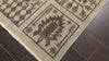 Gray Moss 7x10'5'' Distressed Transitional Flat Low Pile Hand Knotted Wool Oriental Area Rug