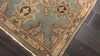 Tan 8x10 Oushak Traditional Floral Hand Knotted Wool Oriental Area Rug
