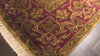 Gold Green 8'2''x9'10'' Indo Persian Traditional Geometric Silky Sheen Lattice Diamond Design Hand Knotted New Zealand Wool Oriental Area Rug