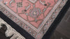 Black 8x10 Heriz Traditional Medallion Plush Pile Hand Knotted Wool Oriental Area Rug