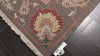 Mocha 5'10''x8'10'' Nourison Nourmak Soumak Transitional Reversible Hand Knotted Wool & Silk Oriental Area Rug