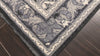 Charcoal Gray 5'11''x8'11'' Oushak Traditional Arts & Crafts Hand Knotted Wool Oriental Area Rug