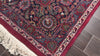 Burgundy 8x10 Sarouk Traditional Plush Pile Pande Cameron Hand Knotted New Zealand Wool Oriental Area Rug