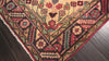Rust Coral 5x10'9'' Hamadan Traditional Geometric Vintage Vegetable Dyes Hand Knotted Wool Oriental Area Rug