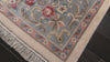 Ivory 9x12 Kerman Traditional All-Over Hand Knotted New Zealand Wool Oriental Area Rug