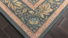Teal, Harvest Gold Multi Size William Morris Hungry Birds Traditional High-Twist Hand Hooked Wool Area Rug