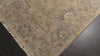 Beige Aqua 6'1''x9 Fine Oushak Transitional Hand Knotted Wool Oriental Area Rug