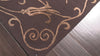 Chocolate 6x9 Tibetan Transitional Hand Knotted New Zealand Wool Oriental Area Rug