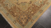Warm Beige Light Gold 6'3''x9'10'' Premium Oushak Traditional Wool Foundation Silky Sheen Hand Knotted New Zealand Wool Oriental Area Rug