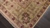 Beige 8'9''x11'9'' Chobi Peshawar Traditional Hand Knotted Wool Oriental Area Rug