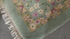 Sea Foam 12x15 Kerman Traditional Plush Pile Hand Knotted Silk Oriental Area Rug