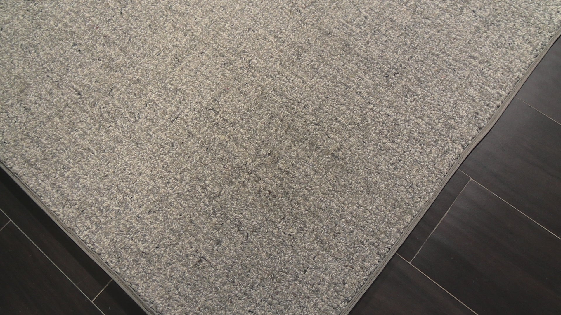 Ivory Gray Multi Size Rug Contemporary Textured Hand Loomed Wool Oriental Area Rug