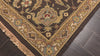 Chocolate Gold 8x9'10'' Soumak Traditional Arts & Crafts Reversible Hand Knotted Wool Oriental Area Rug