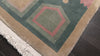 Turquoise 8x10 Tibetan Transitional Botanical Hand Knotted Wool Oriental Area Rug