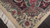 Ivory 8'1''x10'4'' Pak Persian Traditional Floral 300 KPSI Hand Knotted New Zealand Wool Oriental Area Rug
