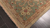 Beige Celadon 7'10''x9'9'' Oushak Traditional Hand Knotted Wool Oriental Area Rug