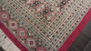 Coral 8'3''x11 Bokhara Traditional Geometric 200 KPSI Silky Sheen Hand Knotted Wool Oriental Area Rug