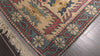 Rose Aqua 7'1''x9'6'' Turkish Sultanhan Traditional Arts & Crafts Vintage Hand Knotted Wool Oriental Area Rug