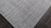 Slate Blue Multi Size Rug Contemporary Ribbed Texture Handmade Hand Loomed Wool Oriental Area Rug
