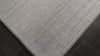 Tone on Tone Gray Multi Size Rug Contemporary Ribbed Texture Hand Loomed Wool Oriental Area Rug