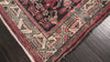 Charcoal Ivory 3'5''x12 Birjand Traditional Tribal Antique Vegetable Dyes Hand Knotted Wool Oriental Area Rug