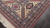 Salmon 7'11''x10 Heriz Traditional Medallion Hand Knotted Wool Oriental Area Rug