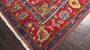 Brown Coral 5'1''x9'10'' Hamadan Plush Pile Vintage Vegetable Dyes Hand Knotted Wool Oriental Area Rug