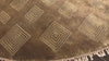 Camel Celadon 8x8 Round Premium Tibetan Transitional Art Deco High Sheen Hand Knotted New Zealand Wool Oriental Area Rug
