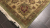 Pistachio Beige 8x8 Square Agra Traditional Plush Pile Hand Knotted New Zealand Wool Oriental Area Rug