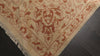 Ivory Orange 7'10''x11'5'' Pak Persian Transitional Medallion Silky Sheen Hand Knotted Wool Oriental Area Rug