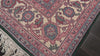 Emerald 8x9'10'' Indo Heriz Traditional Medallion Geometric Hand Knotted Wool Oriental Area Rug