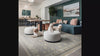 LoomBloom 9'x12'1" Transitional Ivory Oriental Area Rug with All-Over Wool Texture 250 KPSI