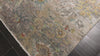Beige Aqua 6x8'8'' Sherpa Modern Contemporary Hand Knotted Viscose Oriental Area Rug