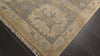 Light Gold Gray 7'11''x9'10'' Oushak Arts & Crafts Traditional Hand Knotted Wool Oriental Area Rug