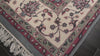 Baby Blue 7'10''x10 Kashan Traditional Botanical Plush Pile Hand Knotted Wool Oriental Area Rug