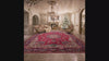 LoomBloom Traditional Red Wool Area Rug Tabriz Design Hand Knotted 10'x13'2"
