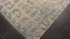Taupe Green 8'3''x10'2'' Soumak Modern Contemporary Embossed High Low Pile Hand Knotted Wool Oriental Area Rug